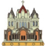 CITY OF BOSTON, MA TRINITY CHURCH PIN